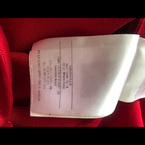 Sold VALENTINO Crepe one shoulder gown dress - Picture 12 of 13